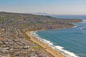 Coastline of Redondo Beach and the Hollywood Riviera